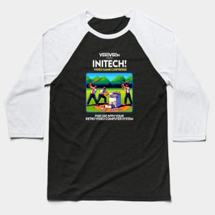 Initech! 80s Game Baseball T-Shirt